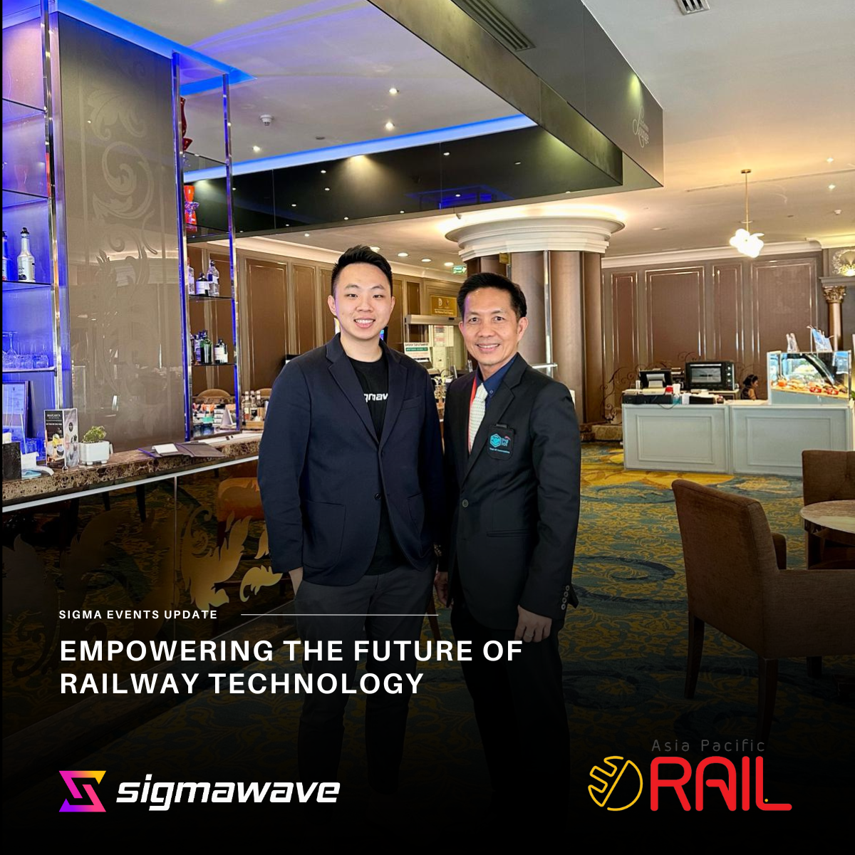 Sigmawave AI Joined at Asia Pacific Rail 2024: Driving Progress in Rail Transportation and Digital Mobility